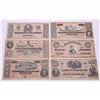 Image 1 : Lot of 5x Confederate States of American $1, $5, $10, $50 & $100 Bank Notes(replica play money)