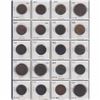 Image 1 : Mixed Page of 20x Bank tokens-Oldest Date 1812