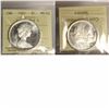 Image 1 : 1965 Large Beads, Pointed '5' Silver Dollar Commemorative ICCS Certified MS-62 Heavy Cameo