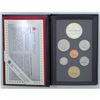 Image 1 : 1991 Canada Double dollar proof set 7-coin set issued by the RCM (silver coins lightly toned)