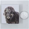 Image 1 : Canada 2015 $100 Muskox 1oz. Fine Silver Coin (TAX Exempt)