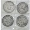 Image 2 : Estate lot of 4x  Canada Commemorative Medals for each province that joined the Confederation. You w