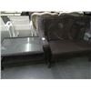 Image 3 : Brown Rattan Sofa & Coffee Table Set