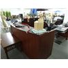 Image 1 : Mahogany Receptionist Counter