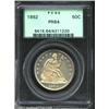 Image 1 : 1862 50C PR64 PCGS. The deeply reflective fields show a few scattered hairlines, but these are well.