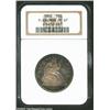 Image 3 : 1862 50C PR67 NGC. The rarity of the business strike 1862 Seated Half Dollar (253,000 pieces produce