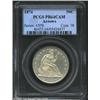 Image 1 : 1874 50C Arrows PR64 Cameo PCGS. A sharply impressed near-Gem for the proof type collector, both the