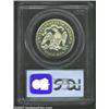 Image 2 : 1881 50C PR64 Cameo PCGS. The obverse has moderate gold color, while the reverse is nearly brilliant
