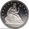 Image 1 : 1883 50C PR68 Cameo NGC. Radiant and untoned, the surfaces possess exceptional field-to-device contr
