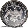 Image 2 : 1883 50C PR68 Cameo NGC. Radiant and untoned, the surfaces possess exceptional field-to-device contr