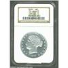 Image 1 : 1879 S$1 Metric Dollar, Judd-1624, Pollock-1820, R.7, PR63 NGC. The obverse shows Liberty facing lef