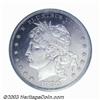 Image 1 : 1880 S$1 Goloid Metric Dollar, Judd-1653, Pollock-1853, R.7, PR64 PCGS. On the obverse, a head of Li
