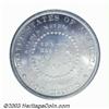 Image 4 : 1880 S$1 Goloid Metric Dollar, Judd-1653, Pollock-1853, R.7, PR64 PCGS. On the obverse, a head of Li