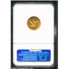 Image 2 : 1877 $2 1/2 MS61 NGC. Only 1,632 pieces were struck of the 1877 Quarter Eagle. An impressively low m