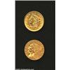 Image 1 : 1906 $2 1/2 MS60 Cleaned Uncertified, well struck with good luster and a couple of small specks of d