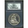 Image 1 : 1864 S$1 Dollar, Judd-396, Pollock-464, R.7, Proof, Improperly Cleaned, NCS. The obverse die is that