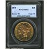 Image 1 : 1878 $20 MS62 PCGS. Richly colored with no substantial marks and loads of luster. An obverse copper-
