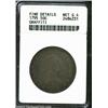 Image 1 : 1795 50C--Graffiti--ANACS. Fine Details, Net Good 4. O-112, R.4. The words FAITH HOPE AND CHARITY ar