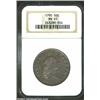 Image 1 : 1795 50C MS61 NGC. O-110, R.4. This conditionally scarce variety is characterized by recutting on th