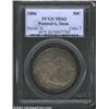 Image 1 : 1806 50C Pointed 6, Stem MS62 PCGS. O-115a, R.2. As a date, the 1806 (839,576 pieces produced) is a.