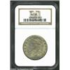 Image 1 : 1825 50C MS65 NGC. O-110, R.2. Liberty's mouth is well open, a diagnostic of the O-110 die marriage,