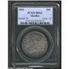 Image 1 : 1826 50C MS62 PCGS. Ex: Queller O-112, R.2. Dusky golden-brown and pearl-gray patina does not subdue