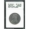 Image 1 : 1836 50C Reeded Edge--Scratched, Rim Filed, Cleaned--ANACS. XF Details, Net VF20. A suitable represe