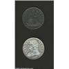 Image 1 : 1839 50C AU50 Cleaned Uncertified, well struck, hints of luster encircle the stars, only lightly cle