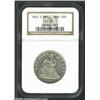 Image 1 : 1842-O 50C Reverse of 1839 XF45 NGC. WB-101. This is one of the rarest varieties in the entire Seate