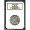 Image 1 : 1860-O 50C AU58 NGC. Much of the original mint sheen remains on the nearly abrasion-free surfaces. L