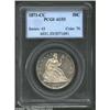 Image 1 : 1871-CC 50C AU53 PCGS. The 1871-CC Half Dollar is the second year the Carson City Mint struck this d