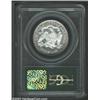Image 2 : 1881 50C MS64 PCGS. A brilliant and rather prooflike near-Gem that has mild cameo contrast between t