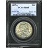 Image 1 : 1897-S 50C MS65 PCGS. A scarce Barber Half Dollar issue that is roughly comparable to the lower mint