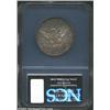 Image 2 : 1914 50C AU Details, Improperly Cleaned, NCS. Speckles of golden-brown patina hug the margins, while