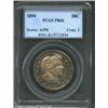 Image 1 : 1894 50C PR61 PCGS. The mirrored fields are originally toned with wisps of golden-brown patina. A we