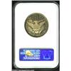 Image 2 : 1896 50C PR63 NGC. Below the blend of rose and gold color shines brilliant and fully mirrored surfac