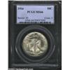 Image 1 : 1916 50C MS66 PCGS. This lot offers an opportunity that high quality first-year type collectors woul
