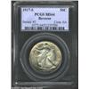 Image 1 : 1917-S 50C Reverse MS64 PCGS. The satiny luster could hardly more intense and brilliant centers give