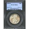 Image 1 : 1929-S 50C MS66 PCGS. Whispers of russet toning adorn the peripheries of this otherwise golden tinge