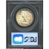 Image 2 : 1929-S 50C MS66 PCGS. Whispers of russet toning adorn the peripheries of this otherwise golden tinge