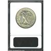 Image 2 : 1933-S 50C AU58 ANACS. A satiny, dove-gray example, with some minor, streaky toning variations, and.