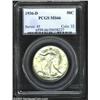 Image 1 : 1936-D 50C MS66 PCGS. Highly lustrous with just a few wisps of toning over the bright and clean surf