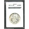 Image 1 : 1937-D 50C MS65 ANACS. Both sides are crisply impressed with blushes of pale orange-gold iridescence
