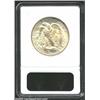 Image 2 : 1938-D 50C MS63 ANACS. A low mintage issue, the present representative is golden tinged over general