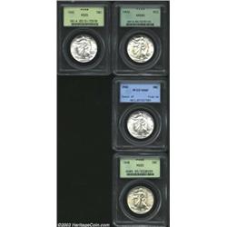 1940 50C MS65 PCGS, boldly struck and lightly toned, with gleaming satin luster, there are a number.