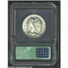 Image 2 : 1941-S 50C MS65 ICG. Typically struck, with gleaming luster, the obverse surfaces are lightly abrade