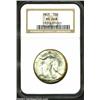 Image 1 : 1945 50C MS66 * NGC. The obverse border has a rich band of golden-brown patina, while the reverse an