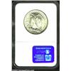Image 2 : 1945 50C MS66 * NGC. The obverse border has a rich band of golden-brown patina, while the reverse an