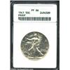 Image 1 : 1941 50C PR66 ANACS. Sharply impressed, as expected for a proof specimen, this coin is also free fro