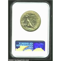 1941 50C PR67 NGC. The milky golden-brown and russet patina lightens as it approaches the centers. A